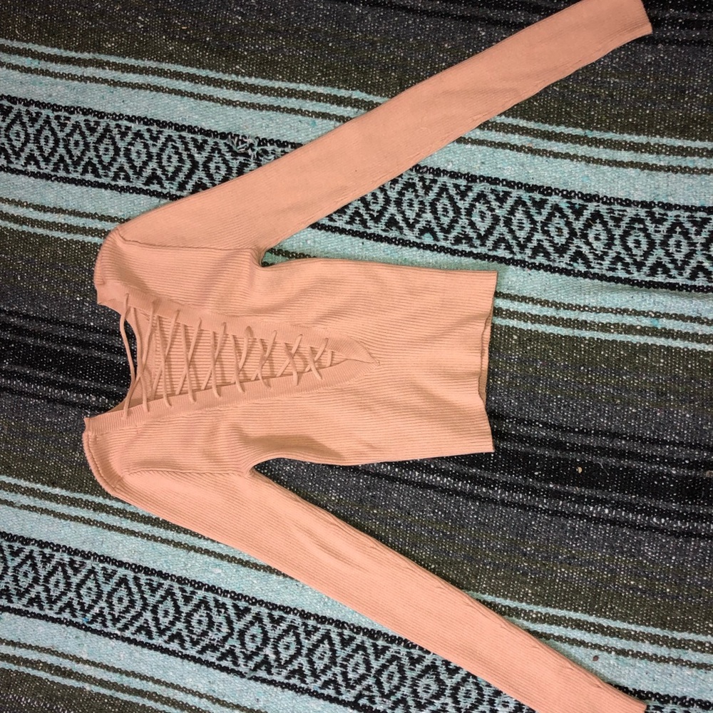 Forever 21 strapped crop